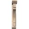 Ekena Millwork Merced Slat Smooth Bracket w/ Offset Brace, Douglas Fir, 5 1/2"W x 30"D x 36"H BKT0604X30X36MRC06SDF - alternate 4
